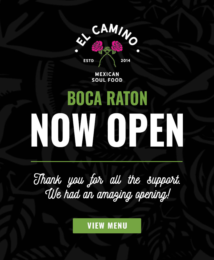 El Camino Boca Now Open December 2023